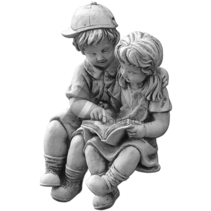 Vaikų figūrėlės su knyga