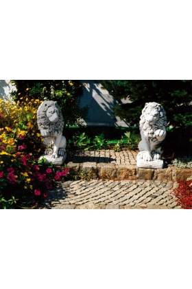 Lew duży lewy, figury ogrodowe z betonu w sklepie Dodeko.pl